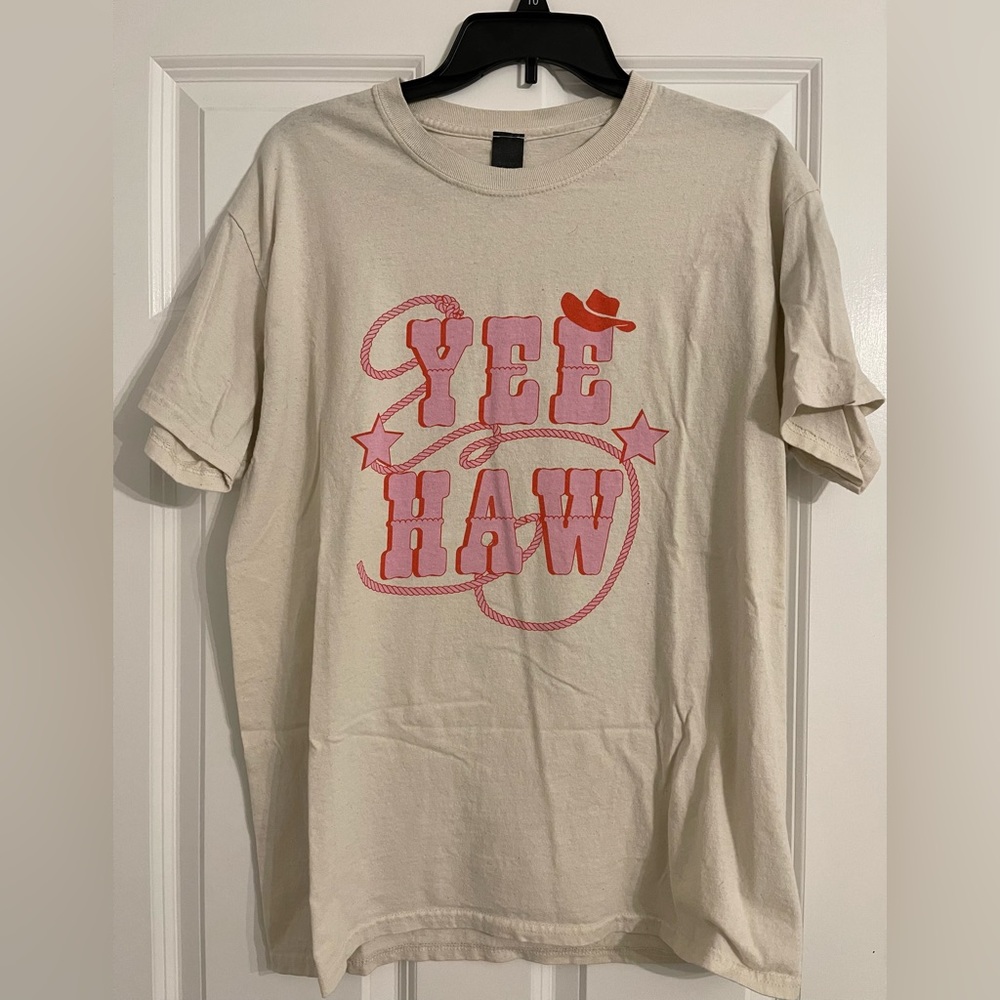Yee Haw Country Graphic Tee Texas Nashville